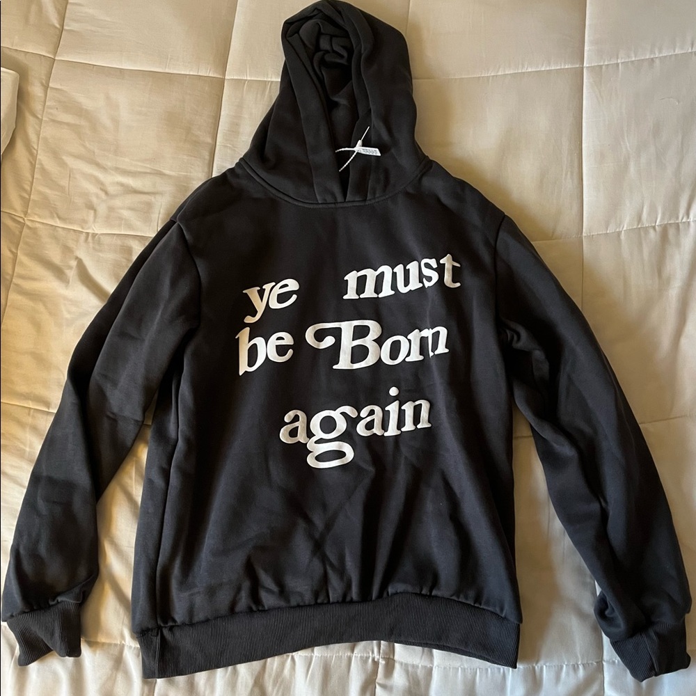 Kanye West UNISEX “ye must be born again” hoodie